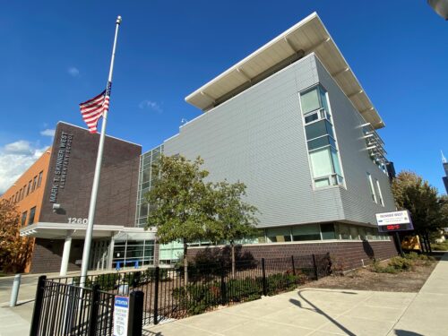 Mark T. Skinner West小学的外观